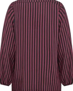 Curvy WA-NICHOLE 1 Bluse Bordeaux
