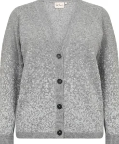 Curvy WA-SYLVA 2 Cardigan Lys grå