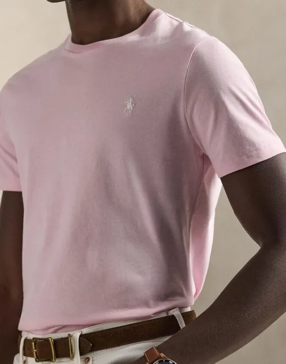 Custom Slim Fit Jersey Crewneck T-Shirt