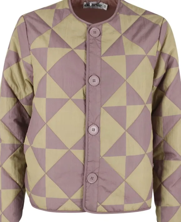 Daneland AOP Thermo Jacket Dk Rose Beige/Beige DIAMETRIC
