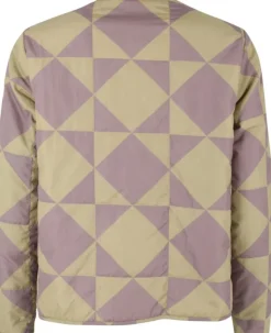 Daneland AOP Thermo Jacket Dk Rose Beige/Beige DIAMETRIC