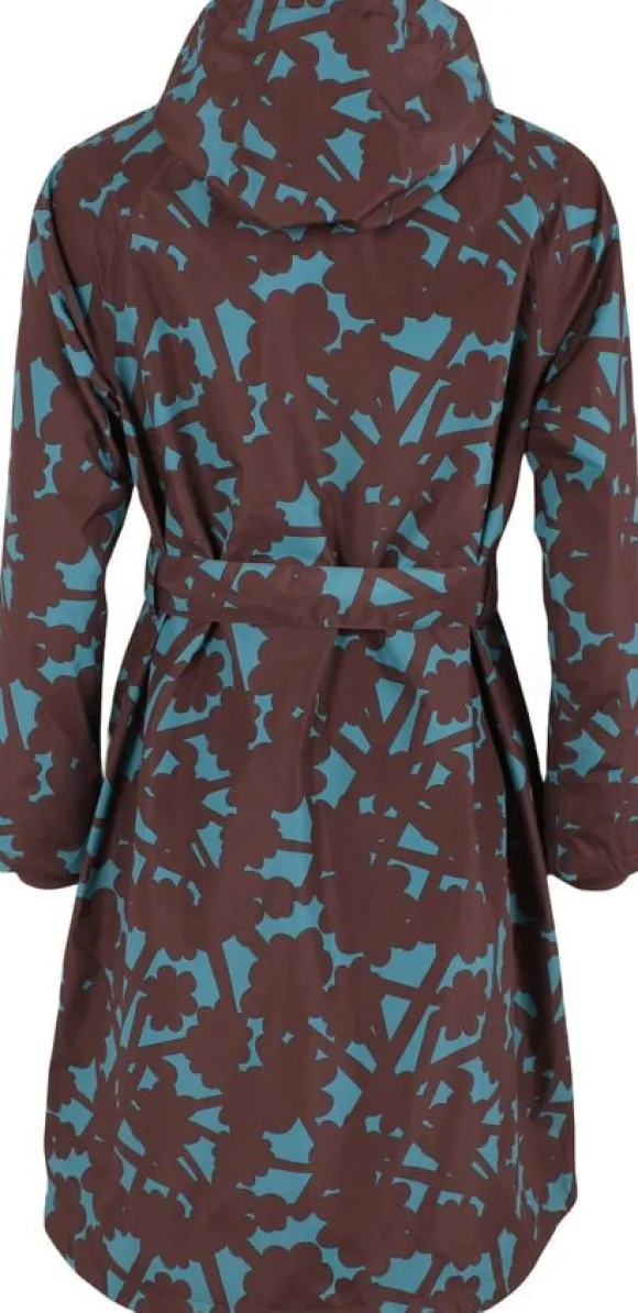 Danelisabeth Raincoat Blue Grey BRAMBLE