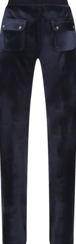Del Ray Classic Velour Pant Pocket Design