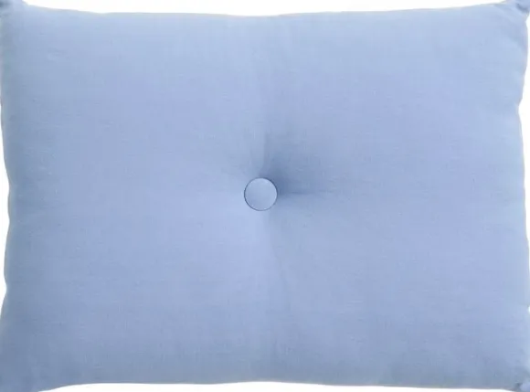 Dot Cushion-Linen-Blue