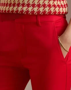 Double-Faced Stretch Cotton Pant