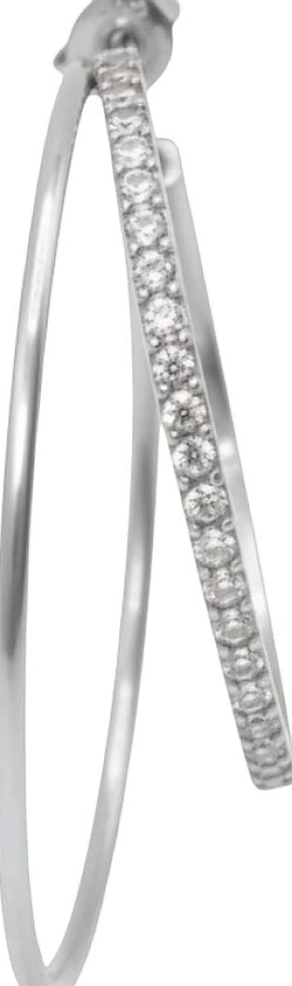 Double Olympia Hoop with Stones