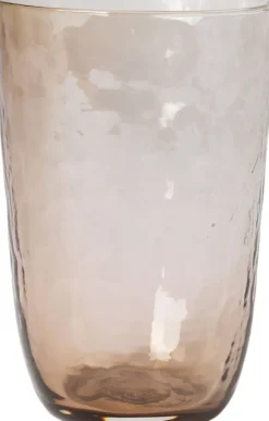 DRIKKEGLAS 'HAMMERED'