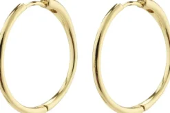 EANNA large hoops gold-plated