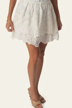 EllinorIC Lace Mini Skirt