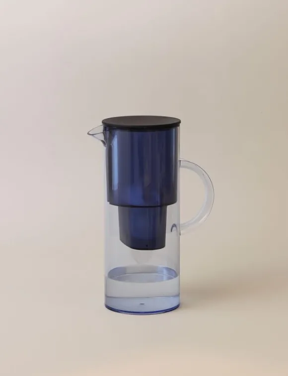EM77 kanna med vattenfilter 2 l. blue