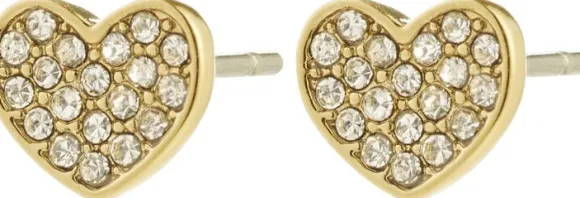 EMMETT earrings gold-plated