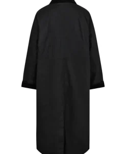 Emmy 1 coated jakke med fløjskanter - GRS