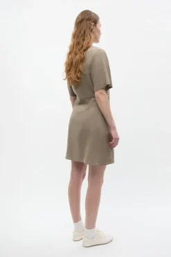 ENMARTINA SS WRAP DRESS 7244