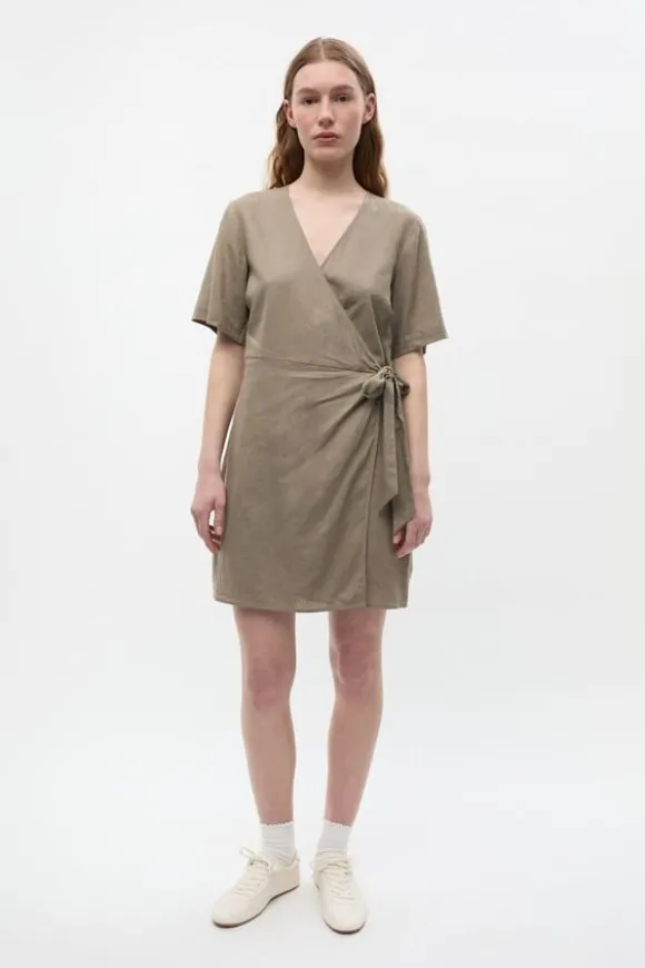ENMARTINA SS WRAP DRESS 7244