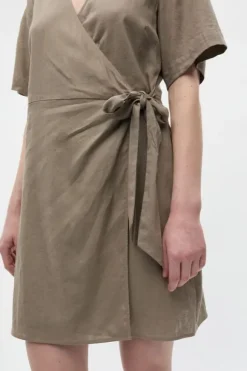 ENMARTINA SS WRAP DRESS 7244