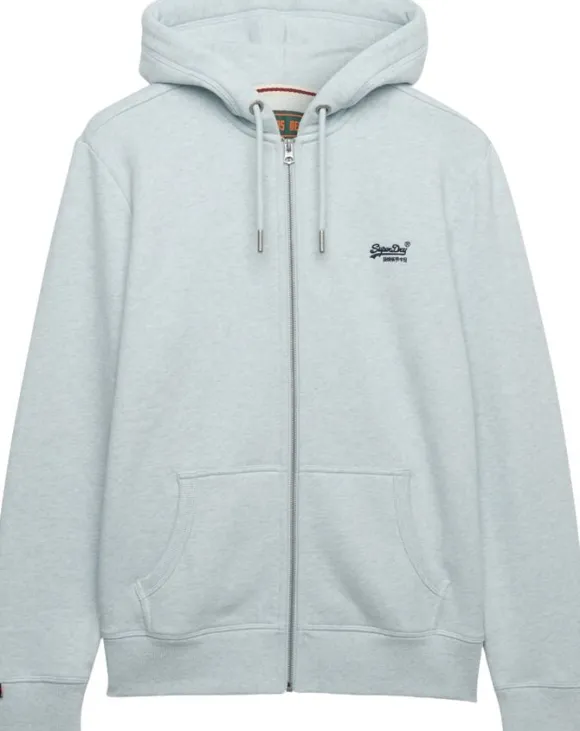 ESSENTIAL LOGO ZIP HOODIE HB