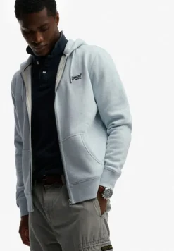 ESSENTIAL LOGO ZIP HOODIE HB
