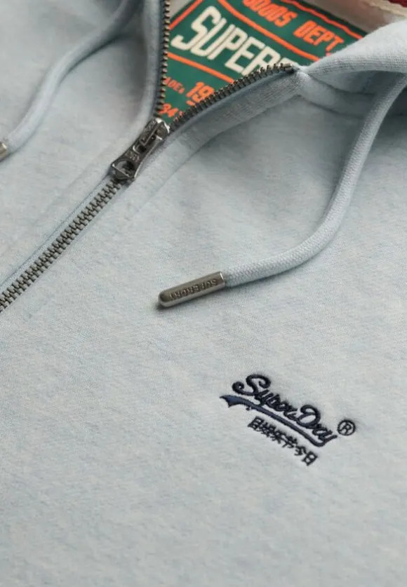 ESSENTIAL LOGO ZIP HOODIE HB