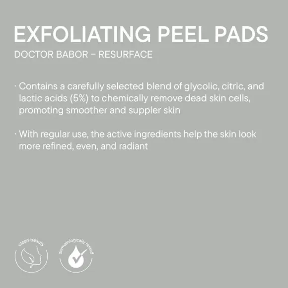 EXFOLIATING PEEL PADS