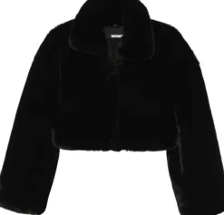 FAUX FUR CROP JACKET