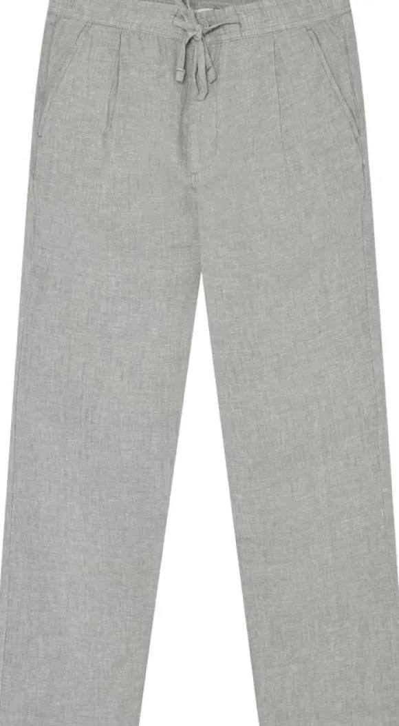 Fig loose linen pants