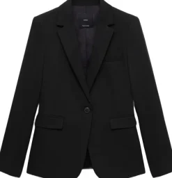 Fitted suit jacket