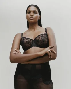 Fleurs Half-cup balcony bra
