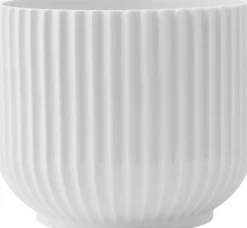 Flower pot large, white