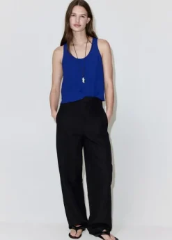 Flowy crop top