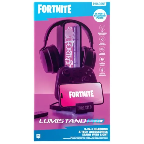 Fortnite Hovedtelefonstativ med lys