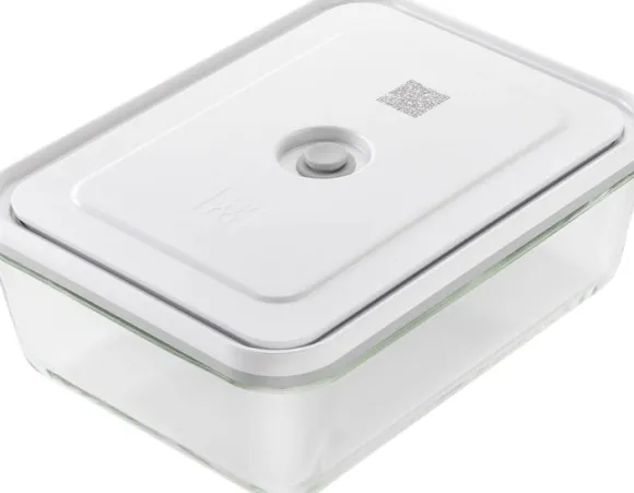 Fresh & Save Vakuum fryslaada Kylskaap Graa Glas