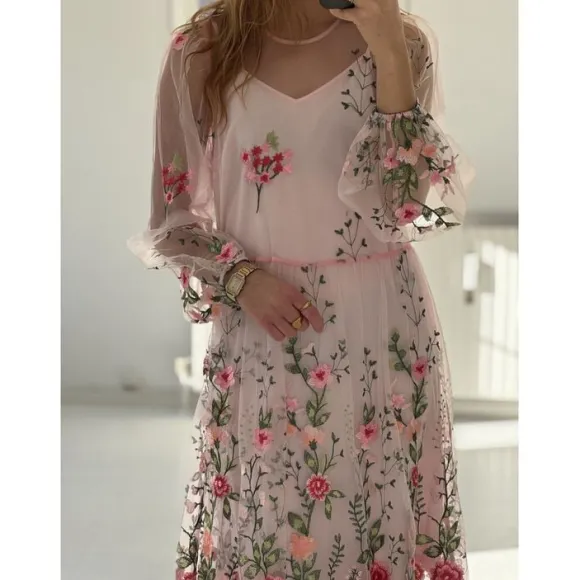 Fuschia dress