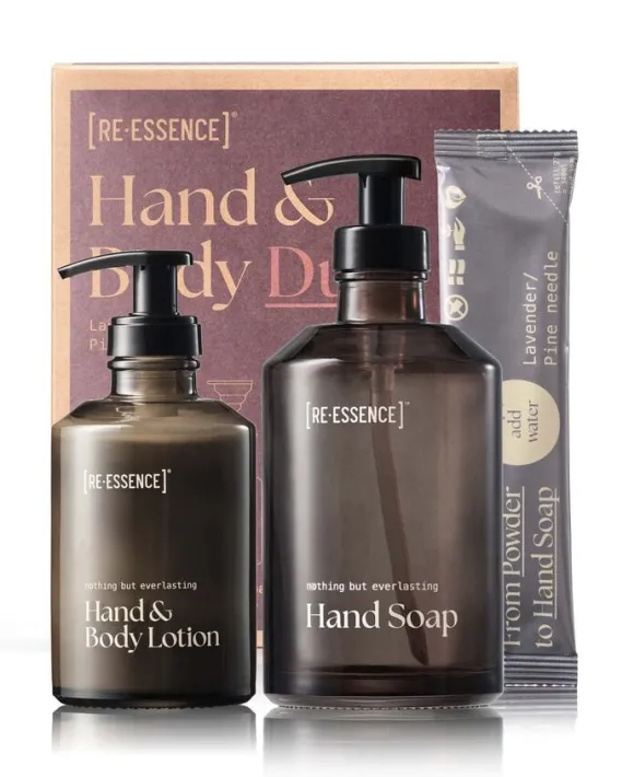 Gave sæt Håndsæbe + Lotion (Lavendel/Fyrrenål)