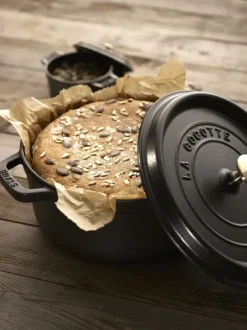 Gryta 28 Svart Rund Gjutjärn