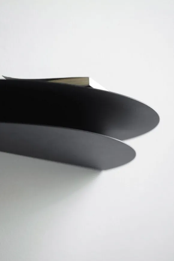 Half Moon Shelf: Warm Grey: Small