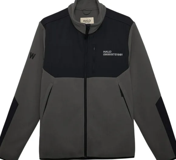 HALO BLOCKED ZIP FLEECE