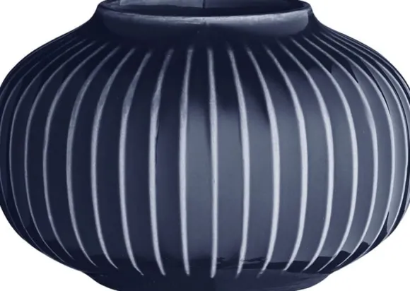 Hammershøi fyrfadsst. H6,5 Indigo
