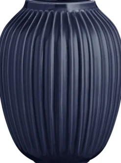 Hammershøi vase H25 Indigo