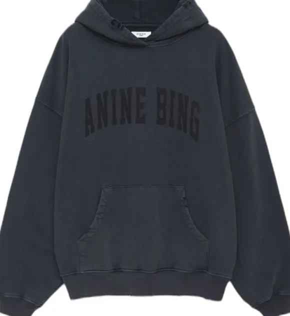 HARVEY SWEATSHIRT - DARK WASHED BLACK