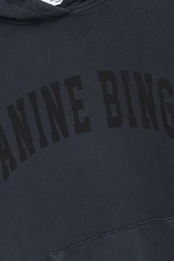 HARVEY SWEATSHIRT - DARK WASHED BLACK