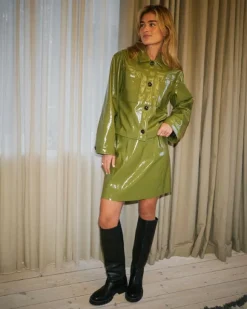 Hemie Patent Skirt