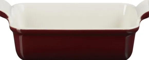 Heritage Rekt Fad 24/19cm Garnet