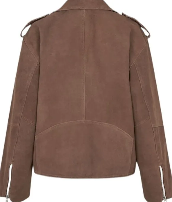 Hullamd suede jacket