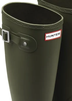 Hunter Women's Orig Tall Dark Olive 35/36=3