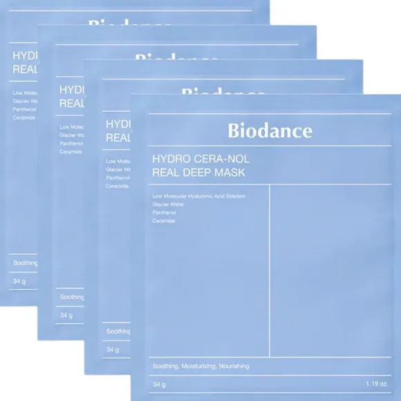 Hydro Cera-nol Real Deep Mask (4 pcs. )