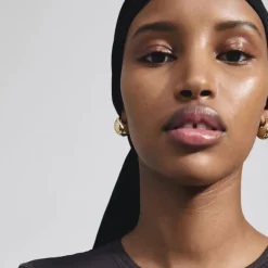 INTENT earrings gold-plated