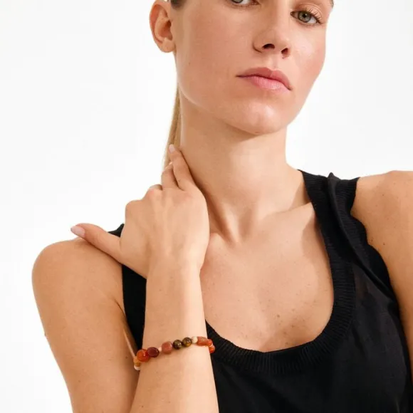 IRIS armbånd rød/multi