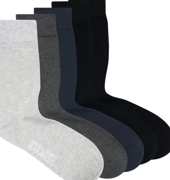 JACBASIC BAMBOO SOCK 5 PACK NOOS