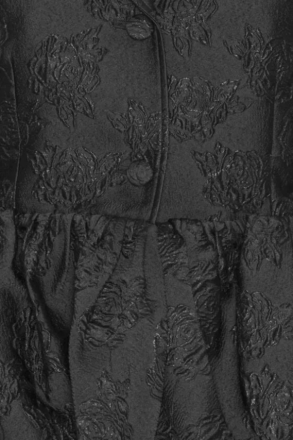 JACQUARD DRAPED BLAZER