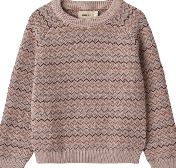Jacquard Strik Pullover Mimi
